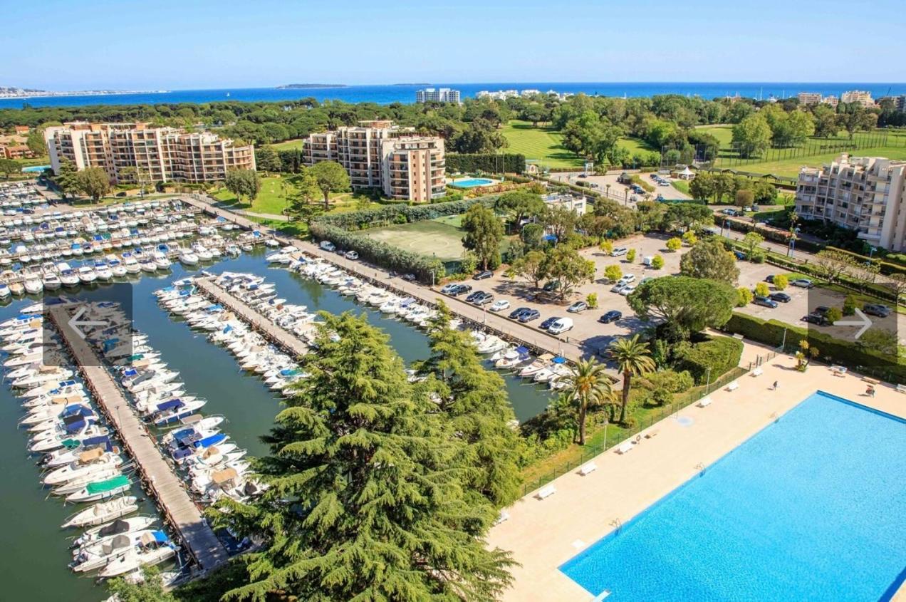 My Resid Appart Cannes Marina Vue Piscine Mandelieu エクステリア 写真